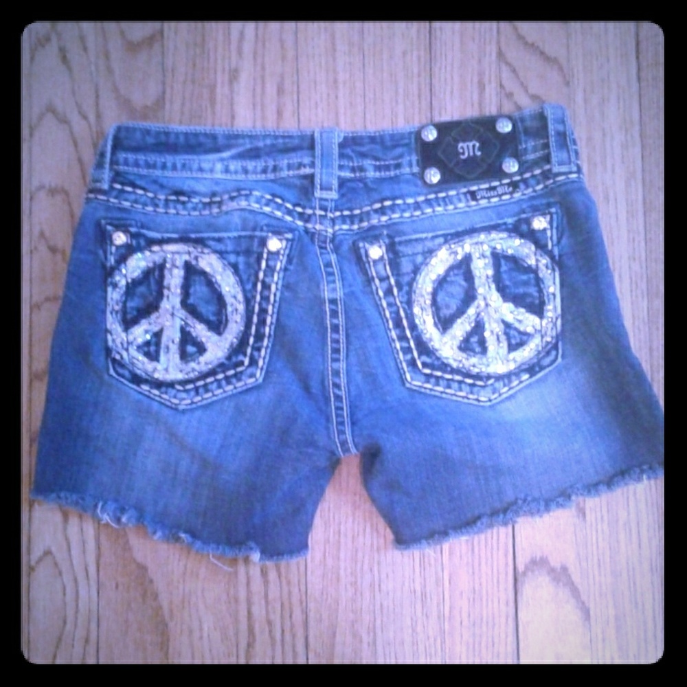 Miss me cut off shorts